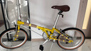 大行（DAHON）D7折叠自行车20英寸7速复古折叠车成人男女士学生单车HAC071 柠檬黄 实拍图