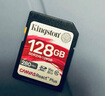 金士顿（Kingston）128GB SD存储卡 U3 V60 4K 数码相机内存卡 读速280MB/s 写速100MB/s 微单/单反相机 实拍图