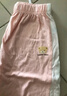 Classic Teddy童装儿童裤子男女童防蚊裤纯棉运动休闲裤薄款灯笼裤 水粉 130  实拍图