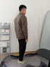 波司登（BOSIDENG）羽绒服男士秋90绒轻薄衬衫领修身短款内胆休闲通勤外套 砂岩咖|7C90 L 180/100A 体重约140-155斤 实拍图