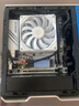 ID-COOLING （酷凛）下压式风冷散热器 4热管 铜底 适用LGA1200/LGA1700/AM4/5 ITX机箱 NAS IS-47-XT WHITE 实拍图