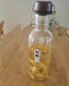 居元素人参泡酒瓶玻璃密封高档存酒专用白酒瓶储酒分装容器1L 深绛红 实拍图