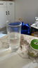 青苹果耐热水杯290ml6只 无铅玻璃杯牛奶杯啤酒杯绿茶杯多功能杯套装 实拍图