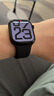 Apple/苹果 Watch Series 10 智能手表GPS款42毫米亮黑色铝金属表壳黑色运动型表带S/M MX1M3CH/B 实拍图
