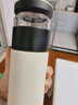 京东京造 保温杯【茶水分离】男女士高档大容量316L不锈钢 雅致白500ml 实拍图