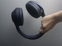 索尼（SONY） WH-1000XM4 头戴式无线耳机 蓝牙降噪耳机 网课游戏适用耳麦礼物送男女友学生 深夜蓝 实拍图