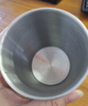 拜杰304双层杯不锈钢台阶杯韩式啤酒杯咖啡杯不锈钢水杯260ml单只装 实拍图