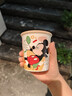迪士尼正版陶瓷杯水杯冰淇淋杯蛋糕杯马克杯新款精致女生冷饮杯 大号米奇 实拍图