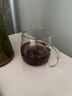 Glasslock玻璃杯水杯高硼硅玻璃耐冷耐热泡茶杯带把手防烫透明咖啡杯450ml 实拍图