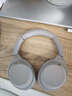 索尼（SONY） WH-1000XM4无线蓝牙耳机智能降噪头戴式高解析度重低音耳麦 电脑游戏办公网课学习出街图书馆宿舍 铂金银 实拍图