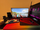 AOC 31.5英寸2K 180Hz 快速液晶1ms HDR10 出厂校色 1500R曲面游戏电竞电脑显示器 宙斯盾系列CQ32G4E 实拍图