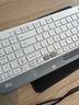 罗技（Logitech）时尚系列 K580 键盘 蓝牙键盘 办公键盘 无线键盘 便携超薄键盘 笔记本键盘 平板键盘 芍药白 实拍图