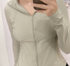 蕉下（beneunder）凉感运动防晒衣女AL90024辣妹防晒服防紫外线冷茶灰M 实拍图