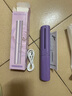 无线直发梳【戴森平替】负离子便携蓬松神器温控直卷两用男女通用内扣高颅顶不伤发外出便携送礼 紫色 30mm 【旗舰款】蓬松高颅顶+防烫设计 实拍图
