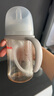 贝亲（Pigeon）自然离乳 PPSU重力球吸管奶瓶 双把手 240mL  6月以上 AA252 实拍图