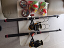 超硬远投海杆套装鱼竿矶竿装备组合鱼竿海竿路亚竿鱼竿超轻路亚 2.4m 黑色 14轴7000金属渔轮套装 实拍图