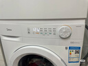 美的（Midea）洗烘套装10KG滚筒洗衣机+热泵烘干机 巴氏除菌除螨除毛絮神器毛白色套装 家电补贴 MG100V11FPRO+MH100V11F 实拍图