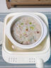 小熊（Bear）婴儿辅食机bb煲电炖锅隔水电炖盅 陶瓷蒸煮辅食锅0.8L DDZ-C08W8 实拍图