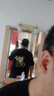 JEANSWEST LIFE真维斯国潮短袖t恤男夏季中国舞狮潮流半袖男大童纯棉宽松打底衫 实拍图