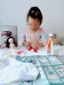 尚美贝贝儿童服装设计师玩具女孩diy手工制作国风汉服时装娃娃生日礼物 实拍图