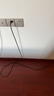 绿联国标两插八字尾连接线双孔 适用Apple TV/P4/5/Mac Mini/打印机/数码相机/音响电源线3米 45703 实拍图