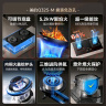 美的（Midea）【国家补贴立减20%】燃气灶天然气 家用5.2kW猛火灶台嵌两用  64%热效率 可调节底盘 Q325-M 升级 实拍图