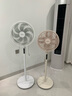 美的（Midea）【幸运草安睡风扇SE】直流变频轻音家用立式遥控电风扇柔风落地扇台式桌面大风量一级能效轻羽扇 实拍图