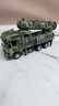 驰誉模型 洲际导弹车装甲发射车仿真合金军事模型摆件玩具汽车男孩礼物 实拍图