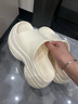 利达妮（TZLDN）厚底增高跟拖鞋女款外穿2026夏季新款高颜值EVA踩屎感女士凉拖鞋 实拍图