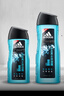 阿迪达斯 （adidas）男士沐浴露控油洁净两件套（冰点沐浴露400ml+250ml） 实拍图