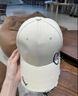 回力鸭舌帽女2025新款帽子深顶宽帽檐大头围棒球帽显脸小防晒帽遮阳帽 米白色 实拍图