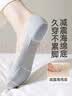 都市丽人4双随心裁袜子女士袜子冰丝袜气垫隐形袜高跟鞋短袜硅胶防滑 实拍图