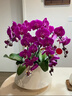 鲜花情大花蝴蝶兰盆栽带花盆【专人送花到家】乔迁送爸妈长辈同事盆栽 6株紫色蝴蝶兰-底盆随机可选 今日达-同城配送到家-可预定 实拍图