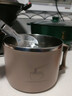 泡面碗宿舍学生带盖可沥水泡面神器不锈钢食堂打饭饭碗保温大容量 【卡其】 1300ml 实拍图