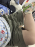 嘟嘟家宝宝夏季短裤夏装男童裤子夏款儿童五分裤薄款女童装 军绿色 100 实拍图