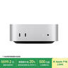 Apple/苹果AI电脑/【10Gb 以太网】Mac mini迷你主机 M4银色(10+10核) 24G 512G 10Gb台式电脑主机 实拍图