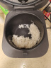 美的（Midea） 智能电饭煲家用电饭锅3-4-5-6人小型柴火饭3升4升多功能微压焖香预约快速饭不粘锅小米粥国家补贴 【钛钢灰色】按键音提示 | 4L 实拍图