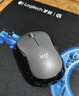 罗技（Logitech）M185鼠标 无线鼠标 办公鼠标 对称鼠标 黑色灰边 带无线2.4G接收器 实拍图