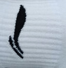 李宁（LI-NING）袜子男女运动袜中筒跑步篮球袜吸汗透气抗菌防嗅四季羽毛球短棉袜 白色三双装/抗菌吸汗透气 L【适合36-42码】 实拍图