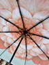 蕉下（beneunder）防紫外线遮阳伞三折双层黑胶晴雨伞防晒伞BM664花椿 实拍图
