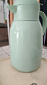 哈尔斯保温壶家用大容量瓶热水瓶壶316不锈钢大肚家居壶 豆绿1800ml 实拍图