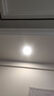 雷士（NVC）LED筒灯客厅卧室过道嵌入式天花灯全铝漆白6瓦三色开孔70-85mm 实拍图