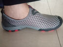 回力新款网跑鞋 一脚蹬套脚懒人鞋轻便男子网鞋舒适跑步鞋 WL3303深灰 41 尺码标准 实拍图