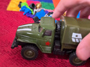 中精质造老式解放牌CA10型卡车模型仿真合金运输车卡车儿童小汽车玩具摆件 解放合金卡车/顶棚可拆+回力 实拍图