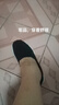 3520厂家供应3520布鞋老北京布鞋松紧口懒人鞋劳保工作鞋千层底布鞋 黑色 40 实拍图