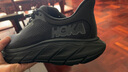 HOKA ONE ONE男款夏季克利夫顿 9跑步鞋CLIFTON 9轻量透气缓震 黑色/黑色-宽版 40.5 实拍图