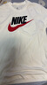 耐克(NIKE)男短袖T恤 纯棉 运动休闲 舒适百搭 AR5005-100 白色L 实拍图