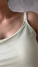 十月结晶哺乳文胸夏季薄款产后喂奶7A级抗菌孕产妇透气吊带背心 浮冰蓝L 实拍图