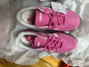 adidas「T头鞋」BARREDA板鞋德训鞋男女阿迪达斯轻运动 粉色/汉玉白/树脂黄   40 实拍图