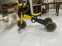 uonibaby品牌授权儿童三轮车脚踏车1-3-6岁宝宝儿童车遛娃神器平衡车手推 25款巴洛克黄(适高68-128cm)速发 升级版 实拍图